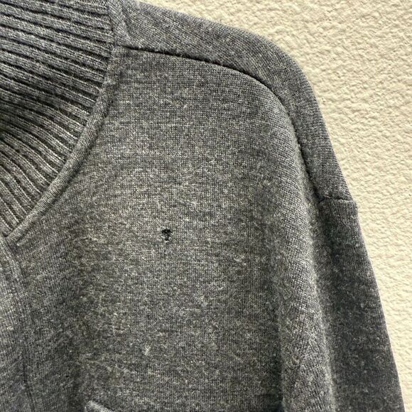Kuhl Mens Sweater Xl Knit Full Zip Flawed - Picture 5 of 11